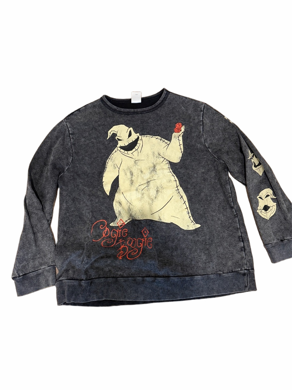 Disney Nightmare Before Christmas Oogie Boogie Sweater Size L